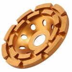 Meule à béton diamantée de 5 pouces pour le polissage et le nettoyage des surfaces en pierre et béton ... Meule à béton diamantée de 5 pouces pour le polissage et le nettoyage des surfaces en pierre et béton ...