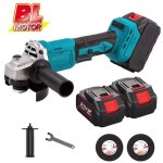 Meuleuse dangle lectrique sans balais 125mm 3 vitesses pour meuleuse  batterie makita machine de dcoupe ...