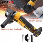 Meuleuse dangle sans fil moteurs sans balais meuleuse en mtal neuf pour batterie dewalt 18v