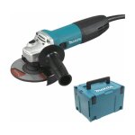 Meuleuse angulaire 1400w 125mm 9565cr makita en coffret makpac