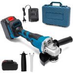 Meuleuse dangle 125mm sans fil 1500w - 3 vitesses - moteur sans balais - compatible batterie makita 18v ...