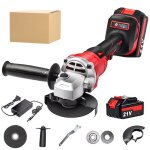 Meuleuse dangle 125mm sans fil 1500w - moteur sans balais - 3 vitesses - compatible batteries makita ...