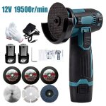 Meuleuse dangle sans fil 12v - mini disqueuse / polisseuse 500w - 19500 tr / min - idéal pour bricolage ... Meuleuse dangle sans fil 12v - mini disqueuse / polisseuse 500w - 19500 tr / min - idéal pour bricolage ...