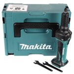 Meuleuse droite sans fil - makita - dgd 800 zj - 18 v - coffret makpac - sans batterie ni chargeur
