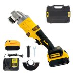 Meuleuse sans fil 125mm 1280w brushless ? 1 batterie 4 vitesses frein lectrique vitesse automatique ...