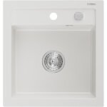 Mexen vito �vier en granit � 1 cuve 520 x 490 mm blanc - 6503521000 - 20