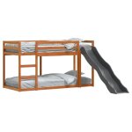 Mgh lit superpos double - 2 place - lit mezzanine / lit enfant - avec toboggan et chelle sans matelas ...