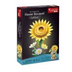 Mgm ? maquette 3d en bois flower bouquet tournesol pour cr�er une d�coration florale r�aliste et originale ...