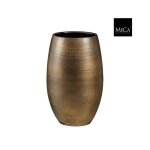 Mica decorations pot de fleurs porto - 31x31x50 cm - terracotta - bronze Mica decorations pot de fleurs porto - 31x31x50 cm - terracotta - bronze