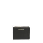Michael kors empire - portefeuille cuir noir 32s4g8ed7l - noir
