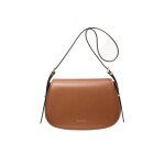 Michael kors lydia - sac bandouli�re cuir camel - luggage 30r5gl0m2l - camel