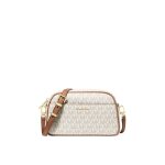 Michael kors petit sac bandouli�re jet set 32f5gj6c5b beige vanilla / acrn (149)
