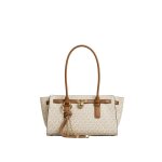 Michael kors sac bandouli�re hamilton moderne 30f5gnxt0b beige vanilla / acrn (149)