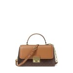 Michael kors tribeca - sac � main brun - noisette 30f5g2rs2b252