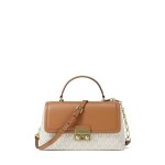 Michael kors tribeca - sac � main vanille - noisette 30f5g2rs2b149