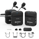 Micros cravate sans filsc1x 24 ghz systèmemicrophone duo kit lavaliermic pour appareil photo caméra smartphone ... Micros cravate sans filsc1x 24 ghz systèmemicrophone duo kit lavaliermic pour appareil photo caméra smartphone ...