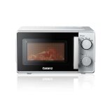 Micro - ondes 20 l compact � plateau tournant en verre commandes m�caniques chauffage uniforme