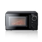 Micro - ondes 20 litres 700 w deux boutons minuterie 30 minutes noir