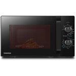 Micro - ondes combin pose libre - toshiba - mw2 - mg20pf(bk) - 800w - grill 1000 w - 20l - noir