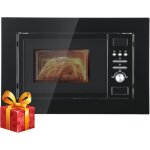 Micro - ondes - encastrable - smeta - 20l - avec grill - 5 puissances - noir