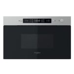 Micro - ondes encastrable - whirlpool - mbna910x - 22l - 750w - acier inoxydable