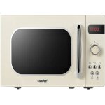 Micro - ondes rtro avec 8 menus prrgls 5 niveaux de puissance de cuisson20 l800 wcuisson express ...