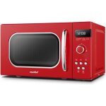 Micro - ondes retro vintage comfee cmsro 20 di rd 20 l 800 w rouge Micro - ondes retro vintage comfee cmsro 20 di rd 20 l 800 w rouge