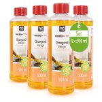 Microactiv� nettoyant � lhuile dorange 4 x 500 ml ? d�graissant naturel ultra concentr� �limine graisses ...
