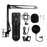 Microphone  condensateur media - tech support rglable accessoires mt397k