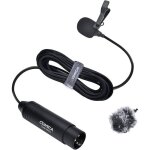 Microphone cravate omnidirectionnel - debsy - cvm - v02o - 4. 5 m c�ble - xlr - omnidirectionnel - sans ...