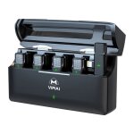 Microphone lavalier sans fil - rncyn - 4 canaux - micro - cravate - usb type c - annulation du bruit ...