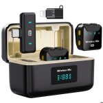 Microphone lavalier sans fil - rncyn - sx23 - micro � pince - annulation du bruit - omni - directionnel ...