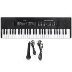 Microphone dorgue électronique et fonction denregistrement clavier de piano 54 touches bf - 5438 Microphone dorgue électronique et fonction denregistrement clavier de piano 54 touches bf - 5438