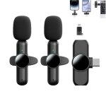 Microphone microphone sans fil microphone cravate sans fil pour iphone ipad android