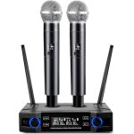 Microphone sans fil karaok portable professionnel pour chant runion glise mariage fte label