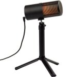 Microphone - thronmax - m8p - condensateur usb - 192 khz - �clairage rgb - noir