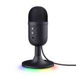Microphone usb - trust gaming - gxt 236 yami - compact - cardio�de - rgb multicolore