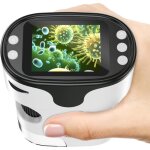 Microscope pour enfants - microscope num�rique portable 1000x - �cran 2 - rechargeable - avec jeu de ...