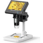 Microscope num�rique 109 cm grossissement 1000x enregistreur photo et vid�o loupe avec 8 lumi�res led ...