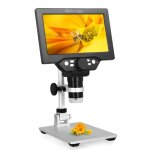 Microscope num�riquemicroscope usb avec �cran lcd de 7 pouces 1x - 1200x microscope electronique avec ...