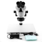 Microscope stro trinoculaire ej. life - zoom 3. 5x - 90x - oculaires 20mm - prise ue