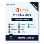 Microsoft office 2013 professionnel plus - cl licence numerique - windows 32 / 64