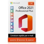 Microsoft office 2021 professionnel plus cl� dactivation officielle - 1 pc - version t�l�chargeable