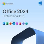 Microsoft office 2024 professional plus - cl dactivation - 1 pc nouveau