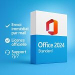 Microsoft office 2024 standard - licence pc 3 utilisateur - word excel powerpoint outlook onenote