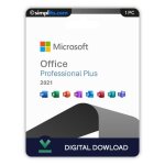 Microsoft office pro plus 2021 (windows) - activation perptuelle -  tlcharger - 1 pc - non compatible ...