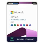 Microsoft office pro plus 2024 (windows) - activation perp�tuelle - � t�l�charger - 1 pc - non compatible ...