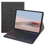 Pour microsoft surface go / go 2 / go 3 clavier bluetooth 5. 0 rtroclair tricolore + tui intelligent ...