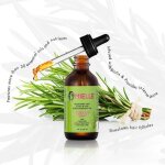 Huile de cheveux - mielle - romarin � la menthe - 59 ml - anti - chute - cheveux secs