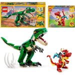 Mighty dinosaurs & red dragon bundle lego 3 - en - 1 enfants de 6 ans et plus 31145 + 31058